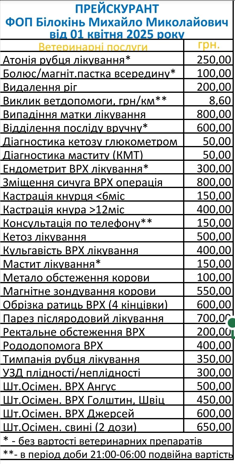 ВетСервіс🐮🐷🐐
