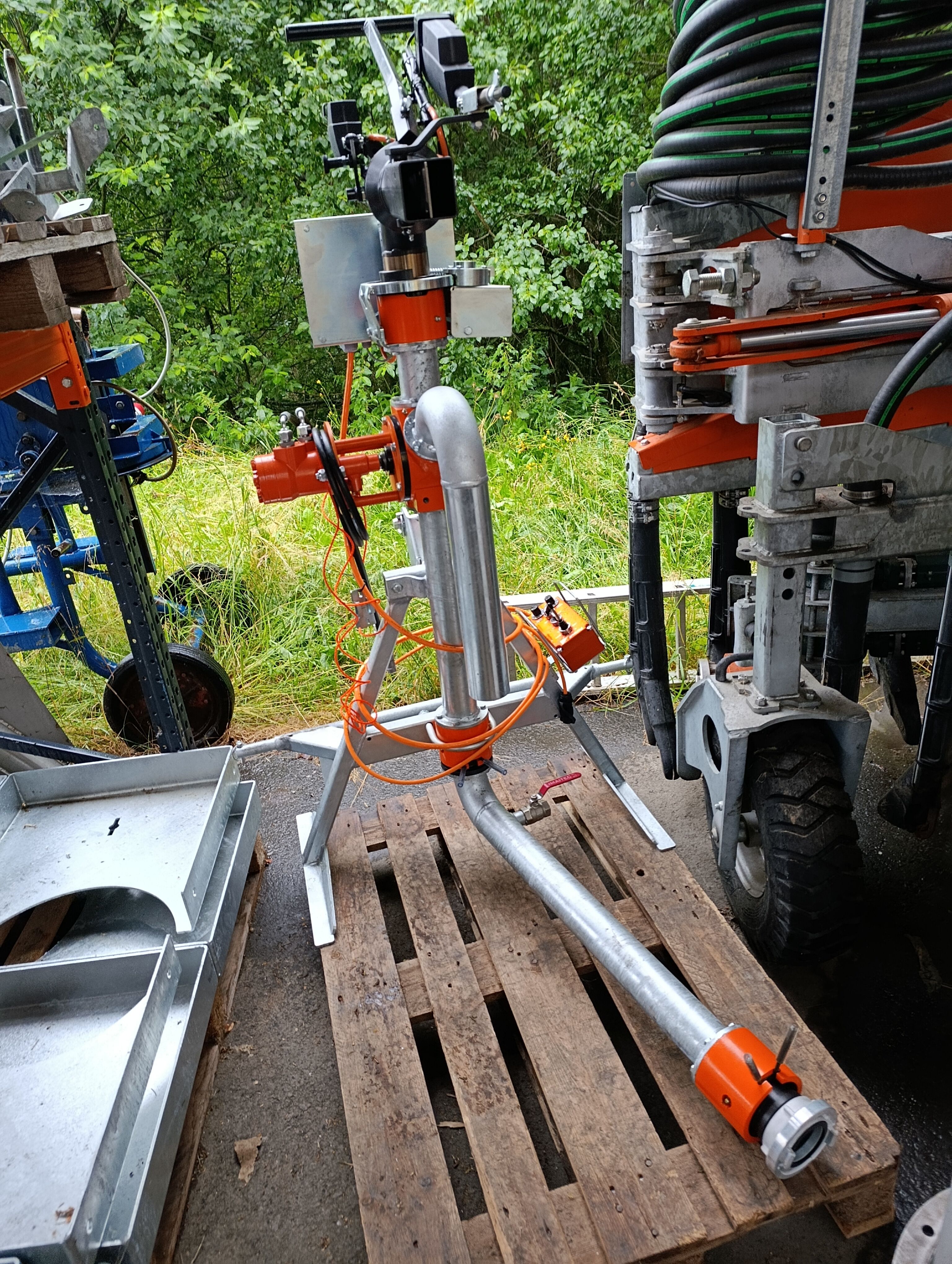 Аплікатор-розкидач Pralltellverteiler-150 Perwolf