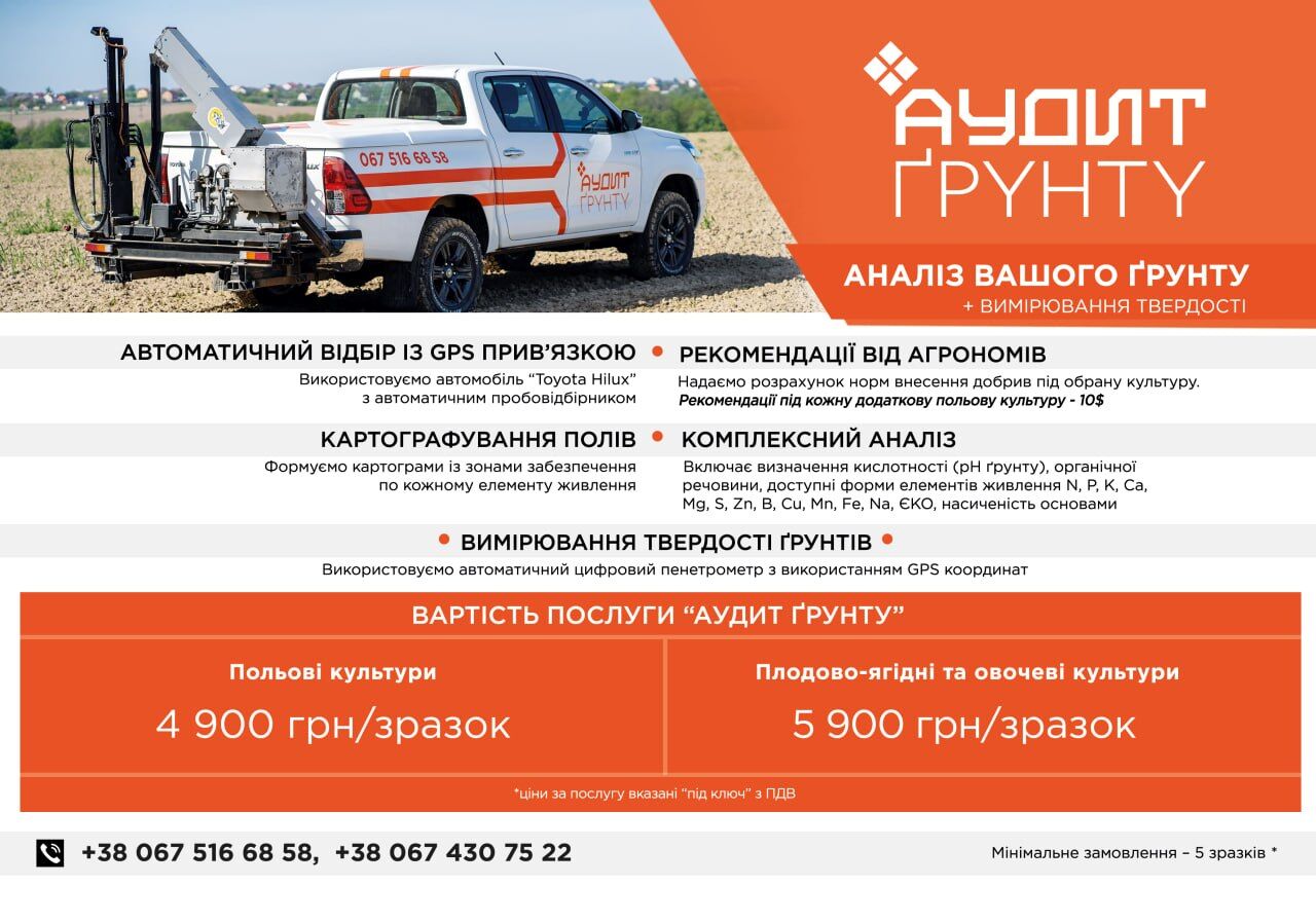 Послуга Аудиту Ґрунту