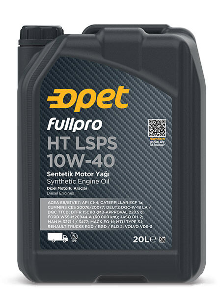 Моторна олива Opet 10W-40 Fullpro HT LSPS для John Deere, Case, New Holland (20л / 205л)