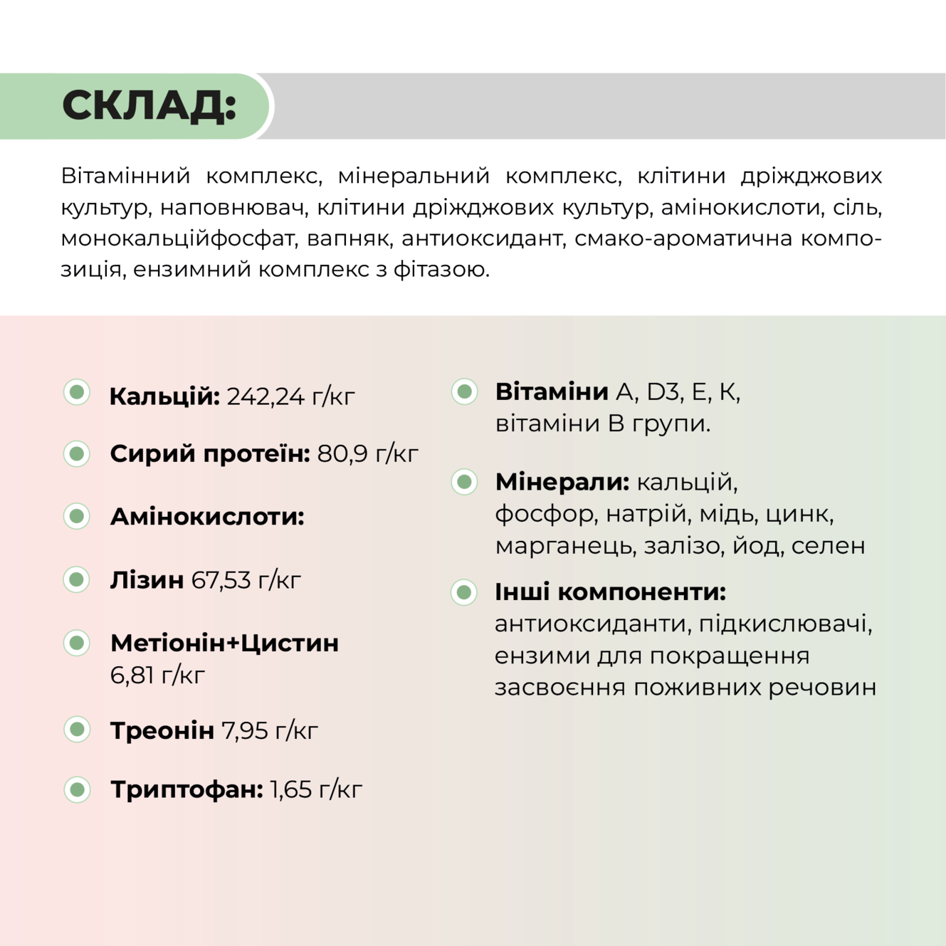 Премікс для свиноматок супоросних «Супорос СМС 3%» Ankores (25кг)