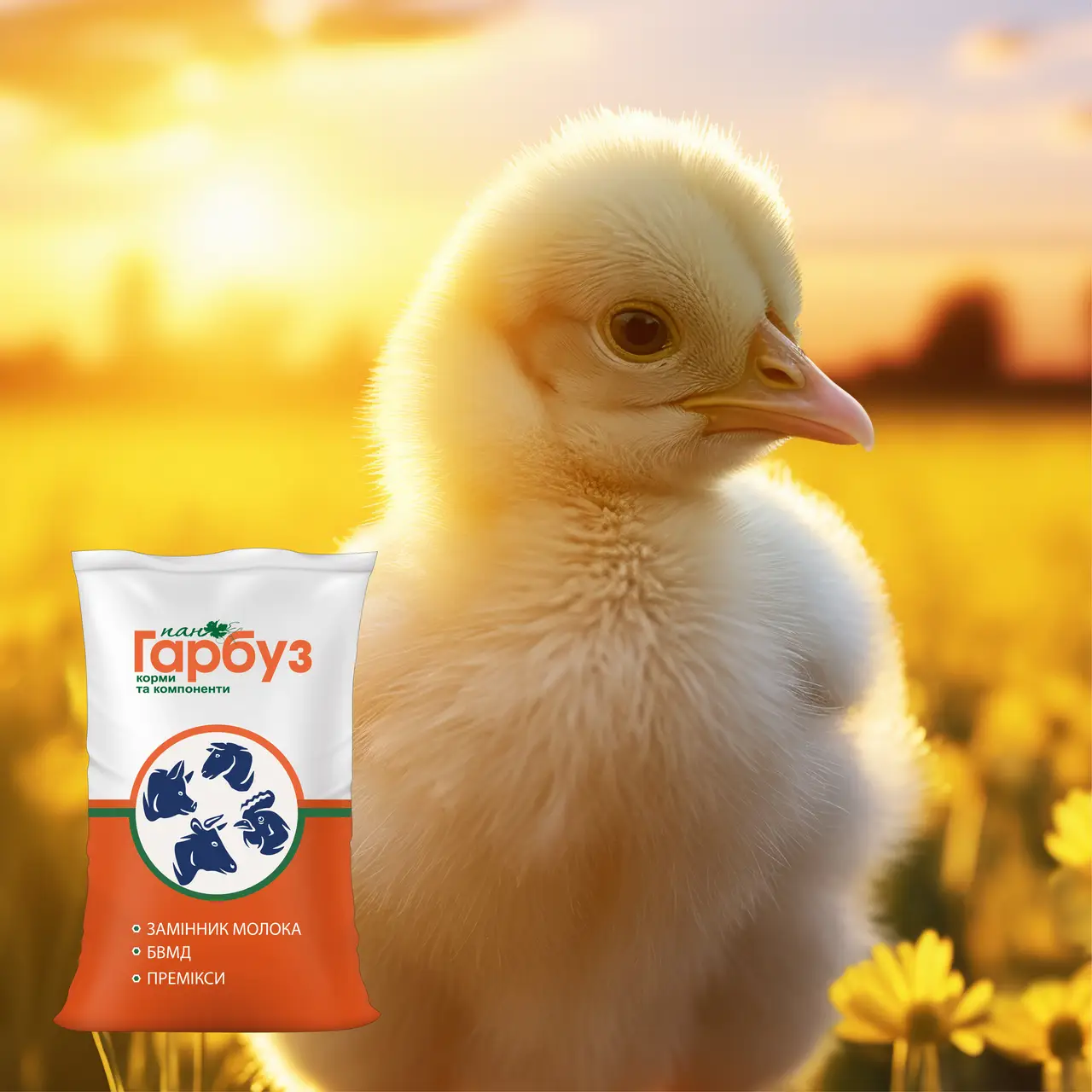 БВМД «СТАРТЕР 40%» для курчат-бройлерів (1-10 днів), 25 кг — для швидкого старту та здорового росту