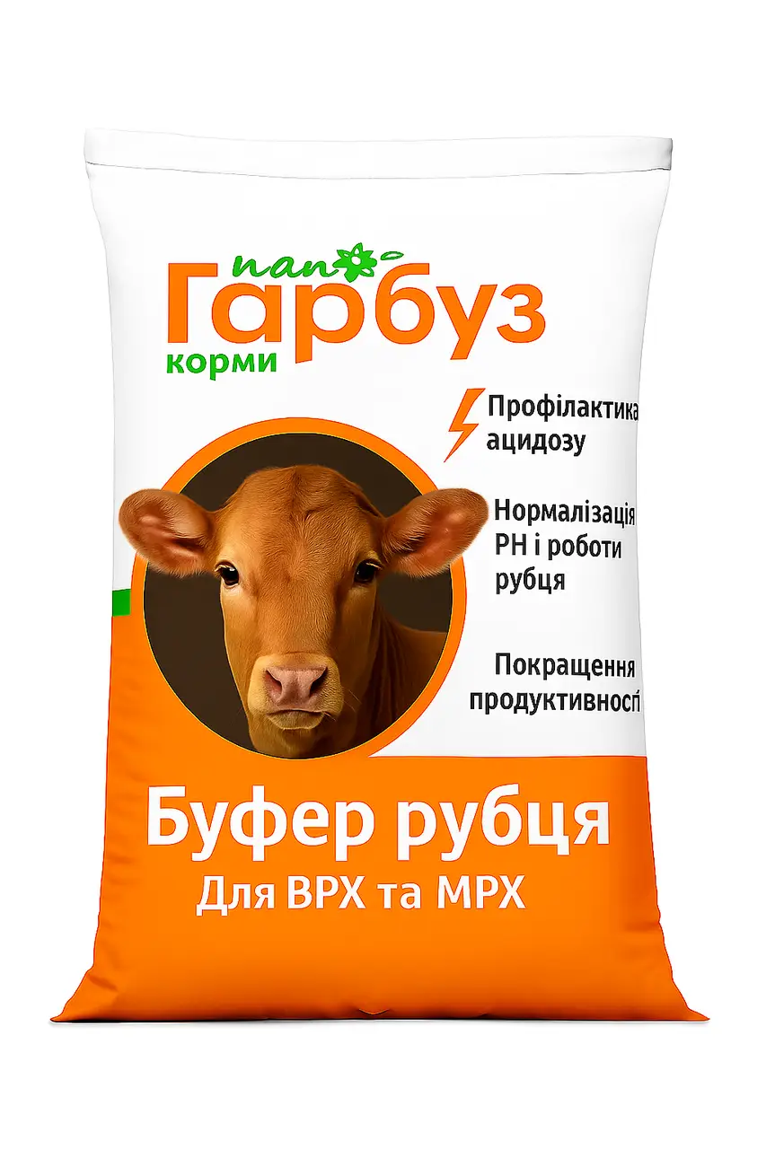 Буфер рубця Пан Гарбуз для великої та малої рогатої худоби 25 кг
