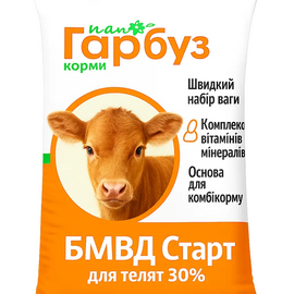 БВМД Старт для телят 30% Пан Гарбуз — білково-вітамінна добавка 25 кг