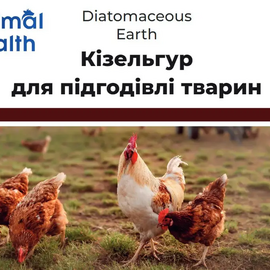 Добавка для підгодівля тварин AnimalHealth Diatomaceous Earth Кізельгур