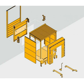 Герметизатор отвору (докшелтер) для молочних цистерн